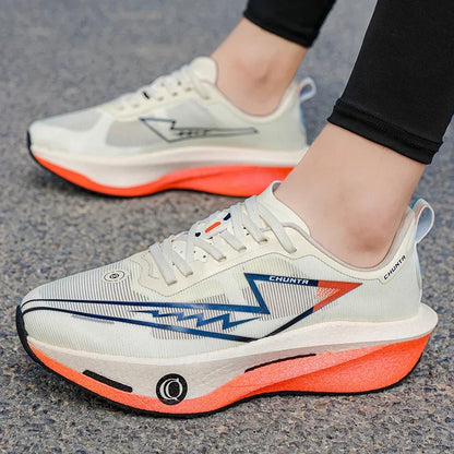 Men's Fashionable Casual and Comfortable Sports Running Shoes Breathable Fabric Upper Non-Slip and Wear-Resistant Shoes