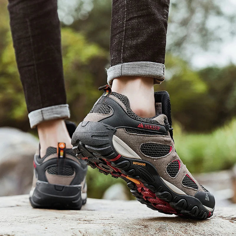 Men Shoes Breathable Splashproof Outdoor Hiking Shoes Mountain Climbing Sport Men Hunting Trekking Sneaker