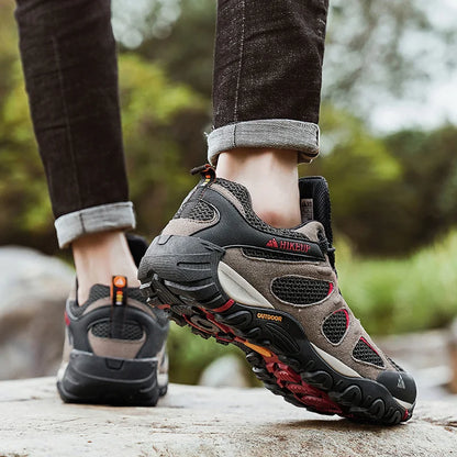 Men Shoes Breathable Splashproof Outdoor Hiking Shoes Mountain Climbing Sport Men Hunting Trekking Sneaker