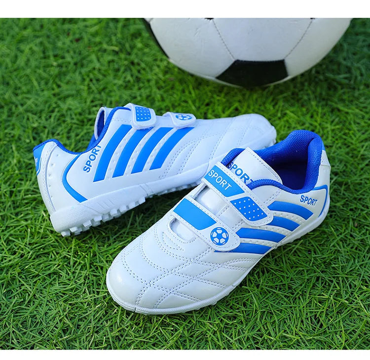 Hot Sale Children Soccer Shoes Cheap Football Cleats Training Football Boots Kids Boy Futsal Turf Sneakers zapatos de fútbol