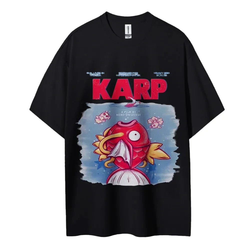 T-shirt Men's Pure Cotton Casual  Round Neck T-shirt Short Sleeve Clothing Summer Sports Casual Short Sleeve Top