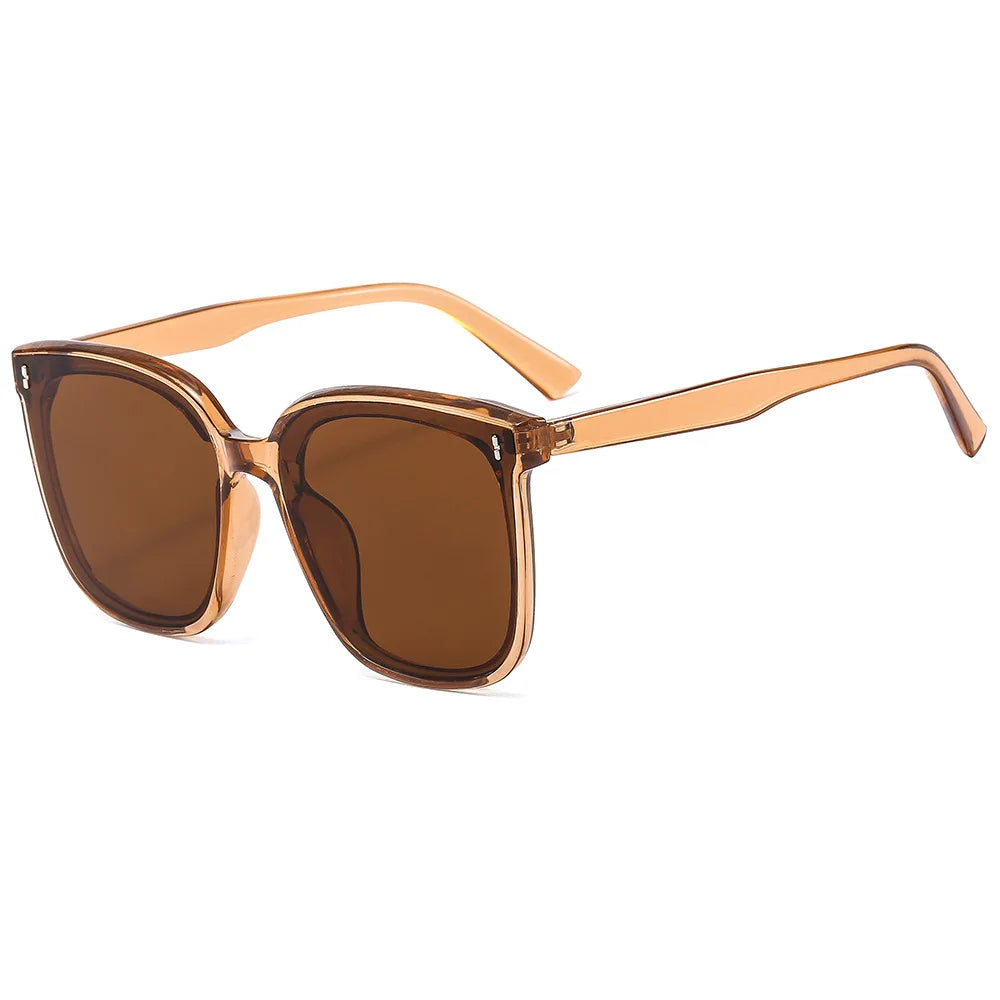 Vintage Square Sunglasses Women Oversized Sunglass Men Retro Black Sun Glasses Shades Goggle UV400  Oculos De Sol
