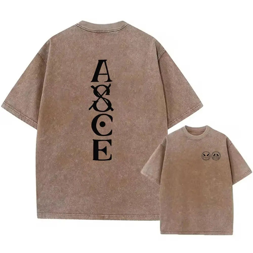 T-shirt Man Women Short Sleeve Tee Streetwear 2026 Oversized Anime Print Casual Tops Summer Y2k