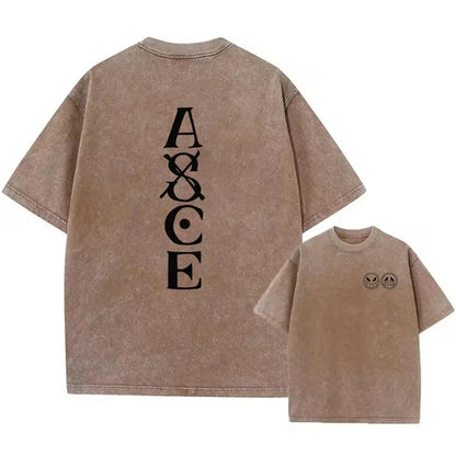 T-shirt Man Women Short Sleeve Tee Streetwear 2026 Oversized Anime Print Casual Tops Summer Y2k