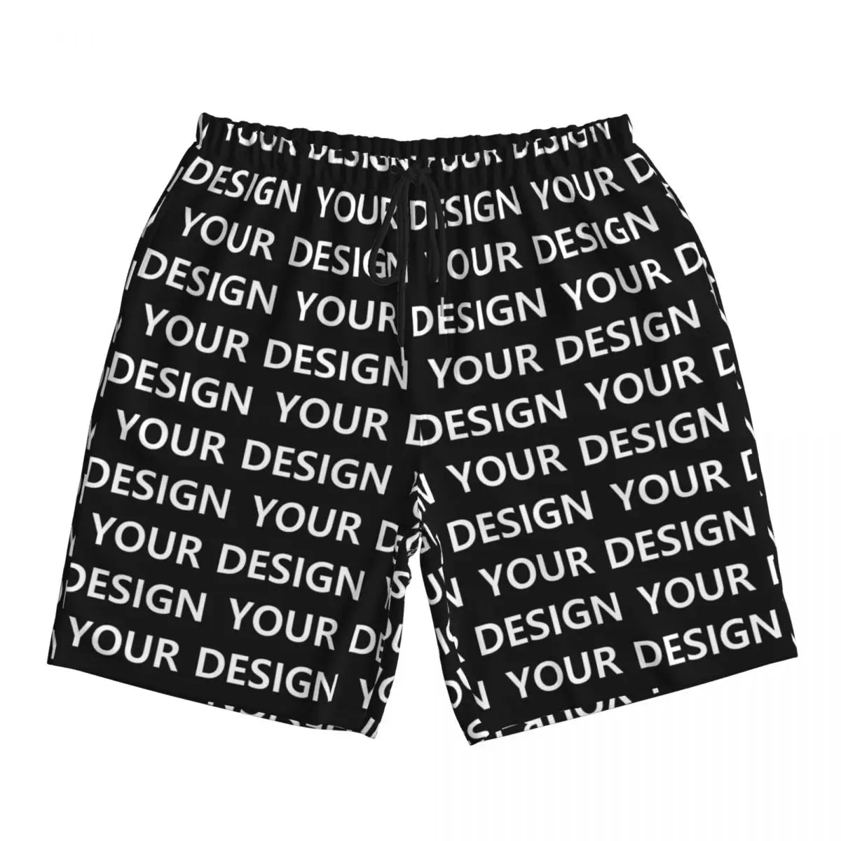 Add Design Board Shorts Summer Custom DIY Made Your Image Hawaii Board Short Pants Men Sportswear Quick Dry Design Swim Trunks