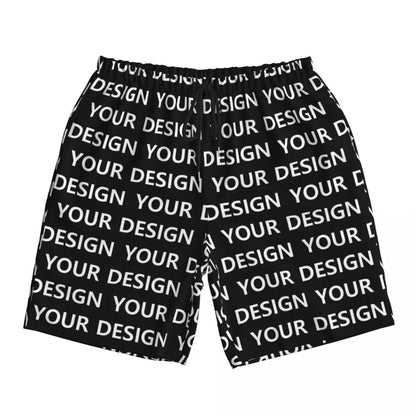 Add Design Board Shorts Summer Custom DIY Made Your Image Hawaii Board Short Pants Men Sportswear Quick Dry Design Swim Trunks
