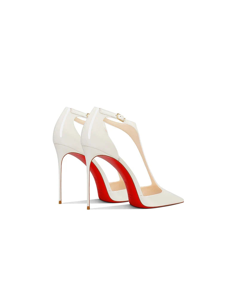 New summer style slim heeled beige high heels for women with pointed fashion, versatile with qipao