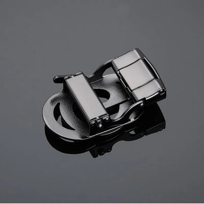 Automatic Buckle Alloy Pants Buckle Men's Letter Series Belt Buckle Belt Accessories Slot Automatic Buckle