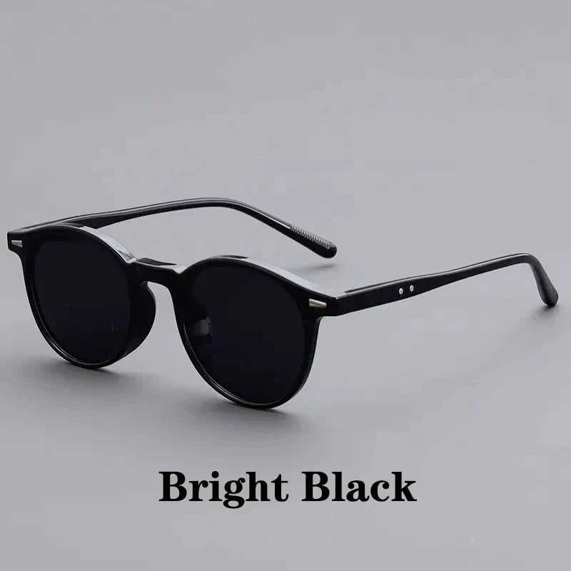 Vintage Round Sunglasses for Women Men Circular Sun Glasses Female Oval Eyewear Sunglasses for Male Female Eyeglasses