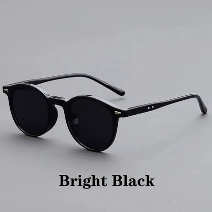 Vintage Round Sunglasses for Women Men Circular Sun Glasses Female Oval Eyewear Sunglasses for Male Female Eyeglasses