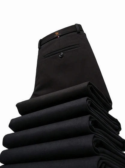 Men's Versatile Golf Pants Stretch Straight Fit Slacks Waterproof Trousers Lightweight Casual Pants for Outdoor Activities