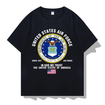 USA United States 24th Special Operations Squadron 24th STS Short-Sleeved T-Shirt Casual Pure Cotton T-Shirt Cultural Shirt Tops