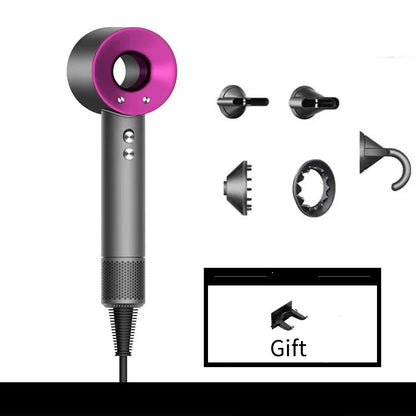 Professional Hair Dryer Negative Ion High Speed Low Noise Hairdryer Fast Heating Blow Dryer Hot Cold Wind Hair Styling Tools