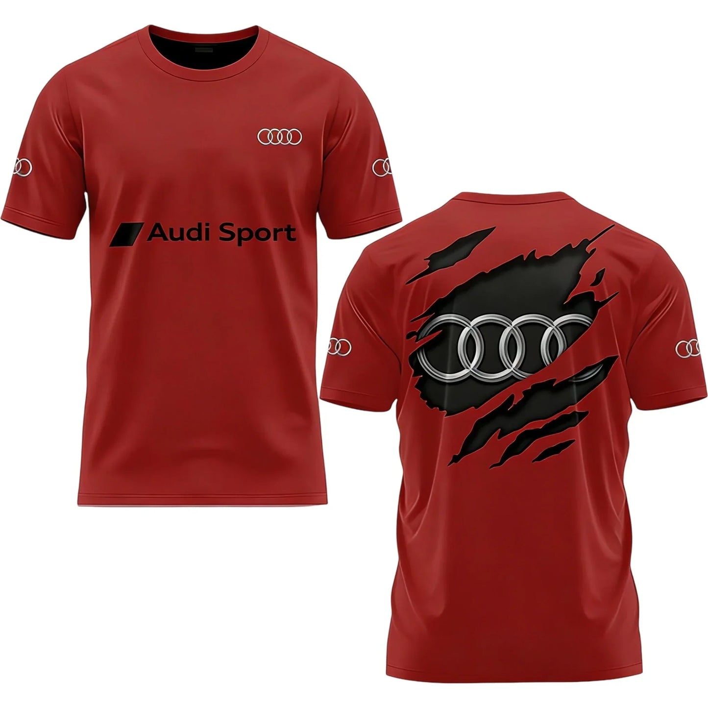 3D Printed T-Shirt Men's Summer 2026 Moisture-Wicking Quick-Drying Comfortable Short-Sleeve Trendy Top