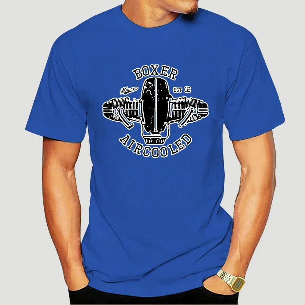2019 Hot Sale  cotton Germany motorcycle engine BOXER AIRCOOLED T-Shirt R100 R80 R65 R nineT nine T Scrambler Tee shirt 8920X