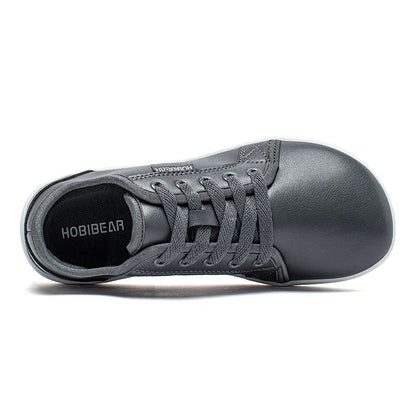 Minimalist Shoes for Men Women Wide Toe Barefoot Zero Drop Shoes Casual Artificial Leather Lightweight Walking Sneakers
