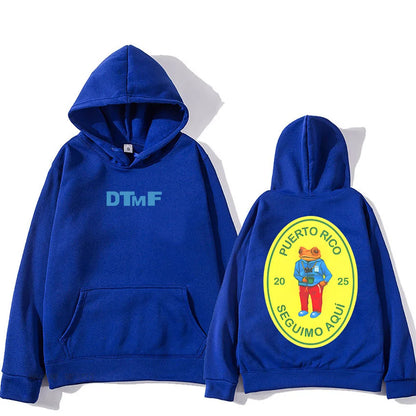 Hoodies Bad Bunny Singer Printing Sweatshirts Men Women Clothing Sudaderas Hombre Male