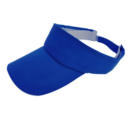 Empty Top Visor Cap Women Sunscreen Hats Man Cotton Snapback Cap Adjustable For Running Tennis Golf Unisex