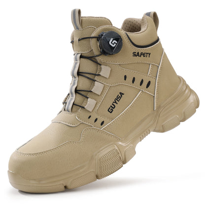 High-top men's work shoes and workwear series for all four seasons