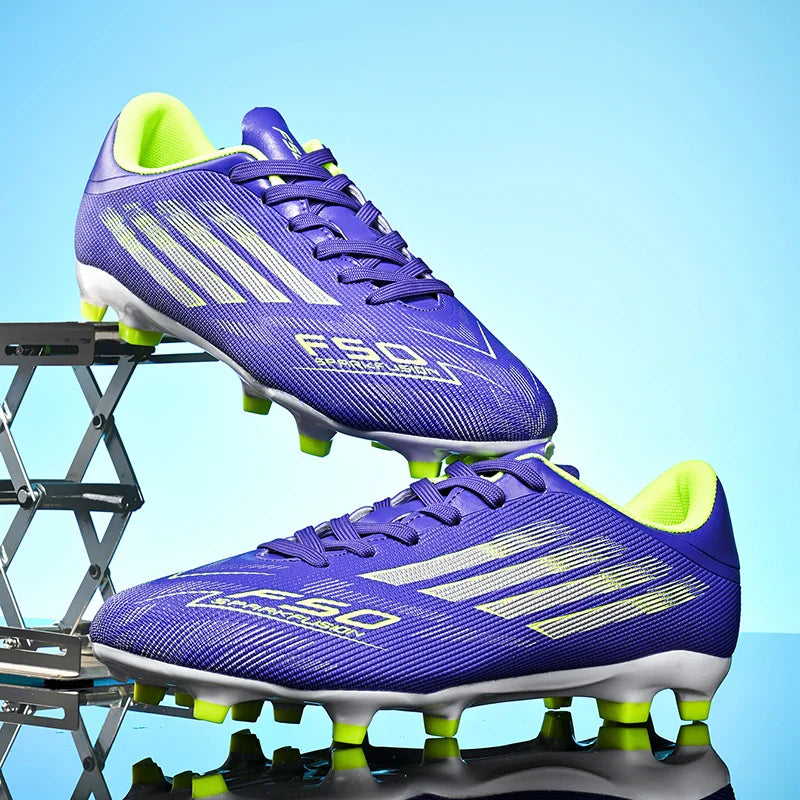 New Men Soccer Shoes Football Boots Boys Sports Shoes Sneakers Professional Comfortable Match Ankle Non-Slip TF/FG Unisex