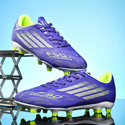 New Men Soccer Shoes Football Boots Boys Sports Shoes Sneakers Professional Comfortable Match Ankle Non-Slip TF/FG Unisex