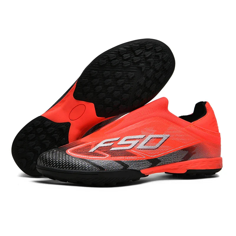 Men Professional TF Soccer Shoes Resistant Casual Grass Studded Male Non Slip Fast Foo451·a