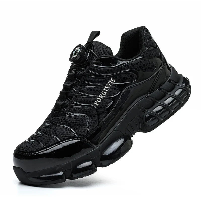 Fashion Safety Protective Shoes Men Safety Shoes Anti-smash Anti-puncture Work Shoes Steel Toe Men Comfortable Work Boots