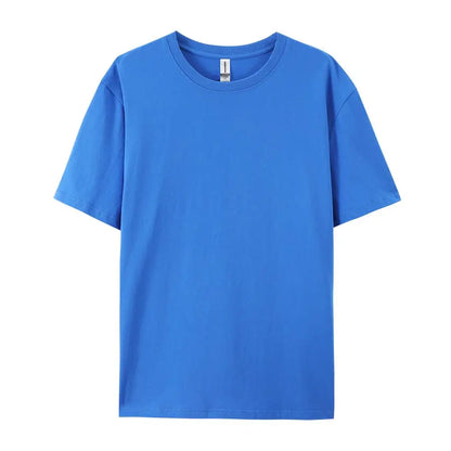 100% Cotton Solid T-shirts Women Sporty Short Sleeve Tees Fashion Casual White Black Clothing Loose O-Neck Female Summer Tops