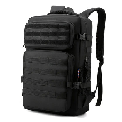 Tactical Backpacks Men's Camouflage Backpack, Hiking And Camping Backpack, LargeCapacity Multi-layer Outdoor Sports Backpack