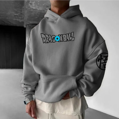 Dragon Ball Men's Hoodie Vegeta Japanese Anime Summer Boy Children's Sweater Y2k Harajuku Oversize Long Sleeve Parent-Child Wear