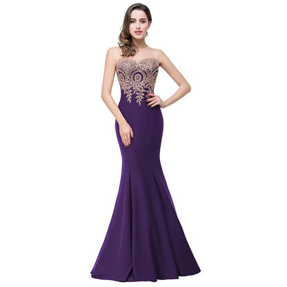 Mint Green Bridesmaid Dresses Mermaid Lace Applique Mesh Neck Backless Evening Formaol Party Prom Gown For Bride Vestido De Gala
