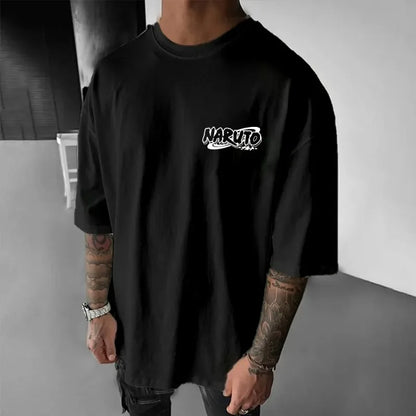 Men Women Itachi Uchiha Printed Japanese Anime 2025 Summer New Hot-seling Short Sleeved Fashion Cotton T-shirt