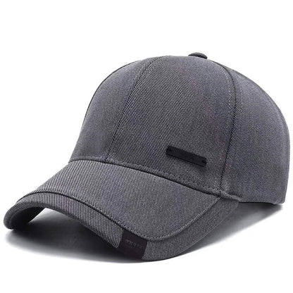 Unisex Hua Label Baseball Caps Hip Hop Cap Spring and Autumn Outdoor Adjustable Casual Hats Sunscreen Hat