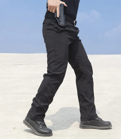 New Autumn Tactical Men Pants Casual Cargo Trousers  Work Pants Waterproof Wear-Resistant Outdoor Hiking Running Trousers Male