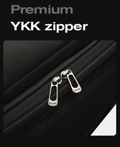 Men Fashion Backpack 15.6 inch Multifunctional Waterproof Backpack Daily Travel Bag Casual School Rucksack with Buckle