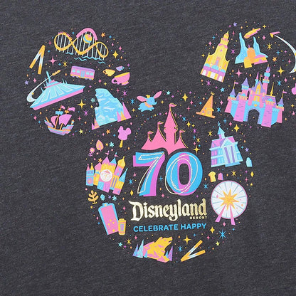 Embroidery T Shirt Women Casual V Neck Short Sleeve Tshirt Top Mickey Cartoon Tee Streetwear