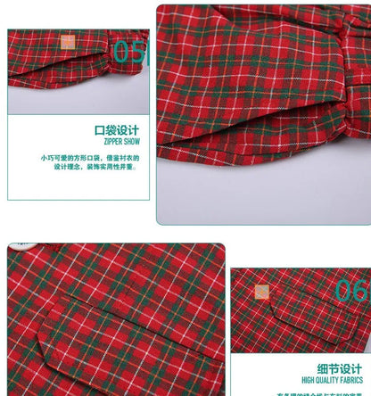 2022 Children Summer Formal Suit Boys Blazer+Shorts 2Pcs Photograph Set Kids Plaid Wedding Performance Dress Ceremony Costume