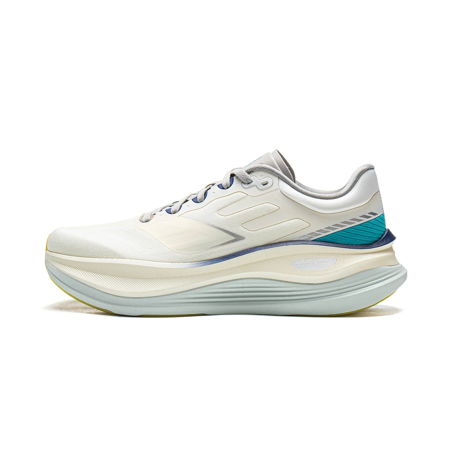 LiNing Tênis de Corrida Masculino YUEYING 5 PRO com Amortecimento Otimizado e Bico Largo SUPER BOOM LiNing Sneakers ARHV013 ARHW001