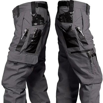 Tactical Pants Men Waterproof Combat Trousers Outdoor Hiking Hunting Clothes Multi-pocket Workwear Wear-resistant Cargo Pants
