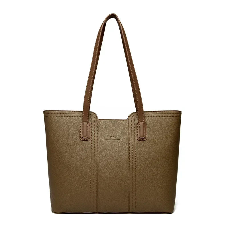 Genuine Brand Women Bags Designer High Quality Soft Leather Large Women 2024 Shoulder Bag Messenger Handbag Shopping Messenger