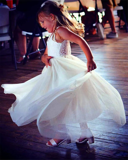 Vestido de Festa Princesa Renda para Menina Bebê Crianças Vestidos de Aniversário de Casamento de Verão Roupa Infantil 2 4 6 8 10 12 14