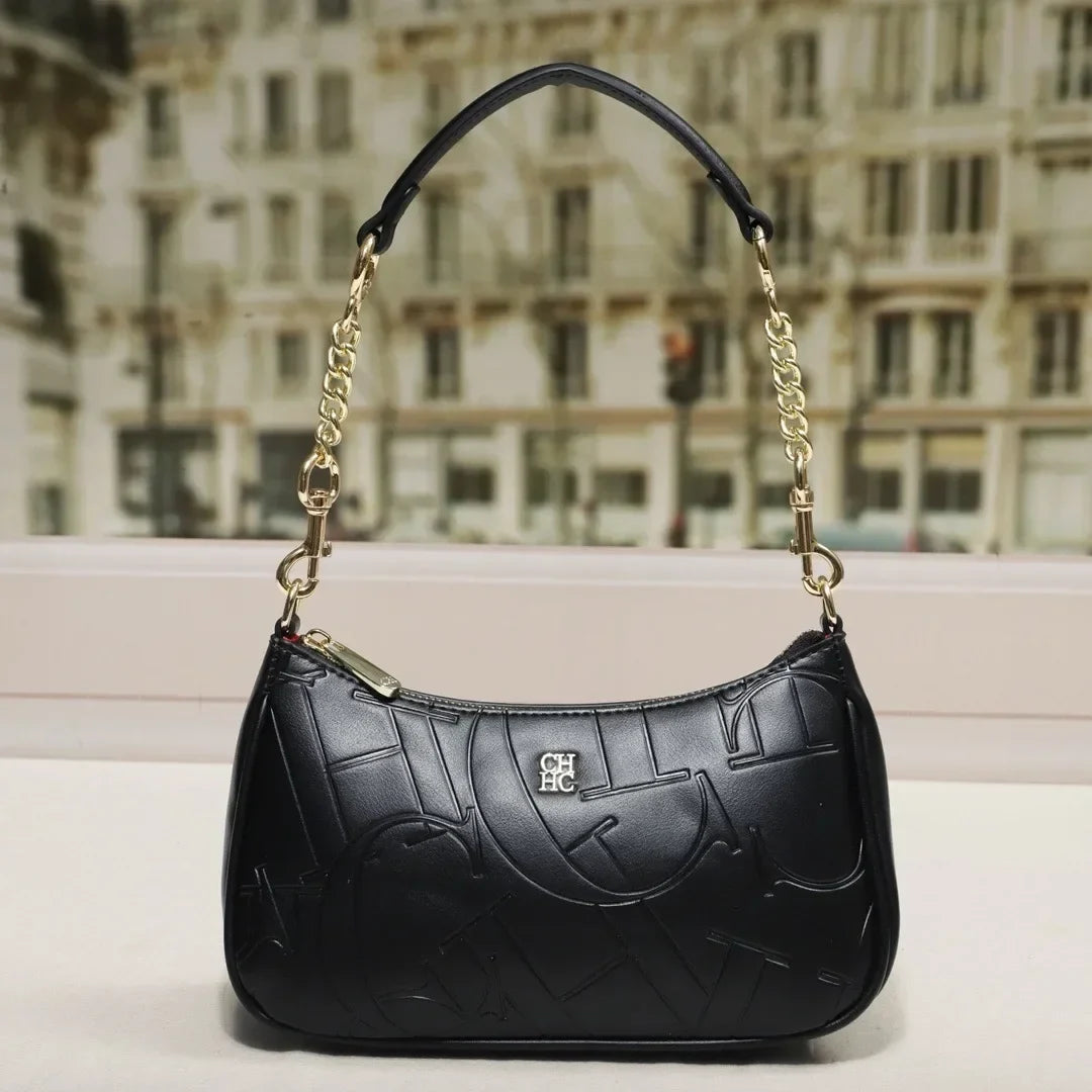 Simple Shoulder Crossbody Bag Women's Handbag Fashion Partition Durable Luxury Brand Fashion Large Capacity Bent Moon Bag