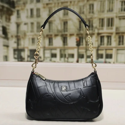 Simple Shoulder Crossbody Bag Women's Handbag Fashion Partition Durable Luxury Brand Fashion Large Capacity Bent Moon Bag