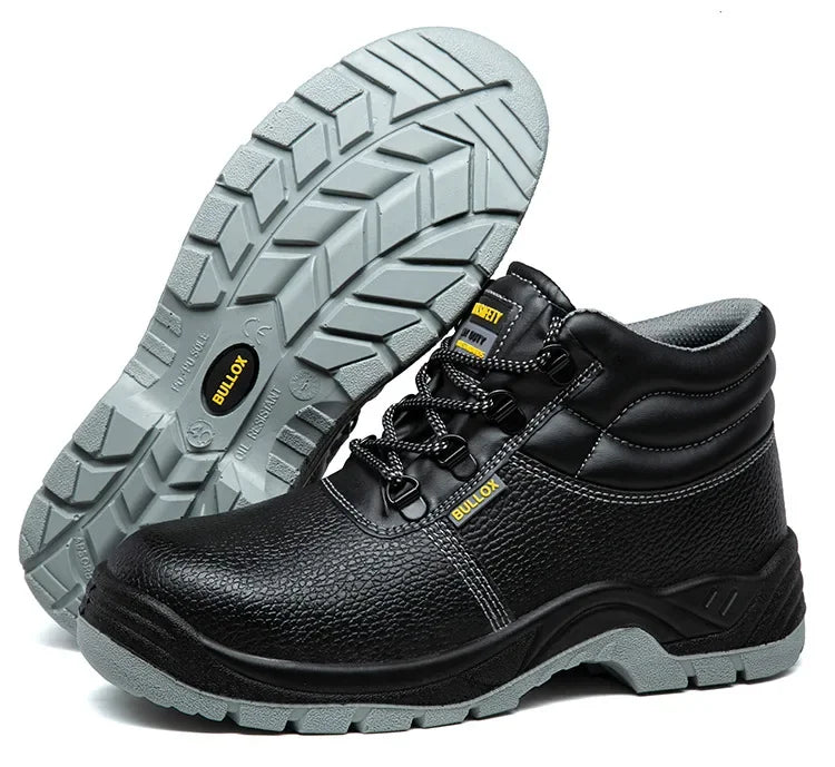 Labor Protection Shoes for Men Anti Smashing Anti Piercing Anti Odor Thick Wear-resistant ConstructionSiteSafetyShoes Work Shoes