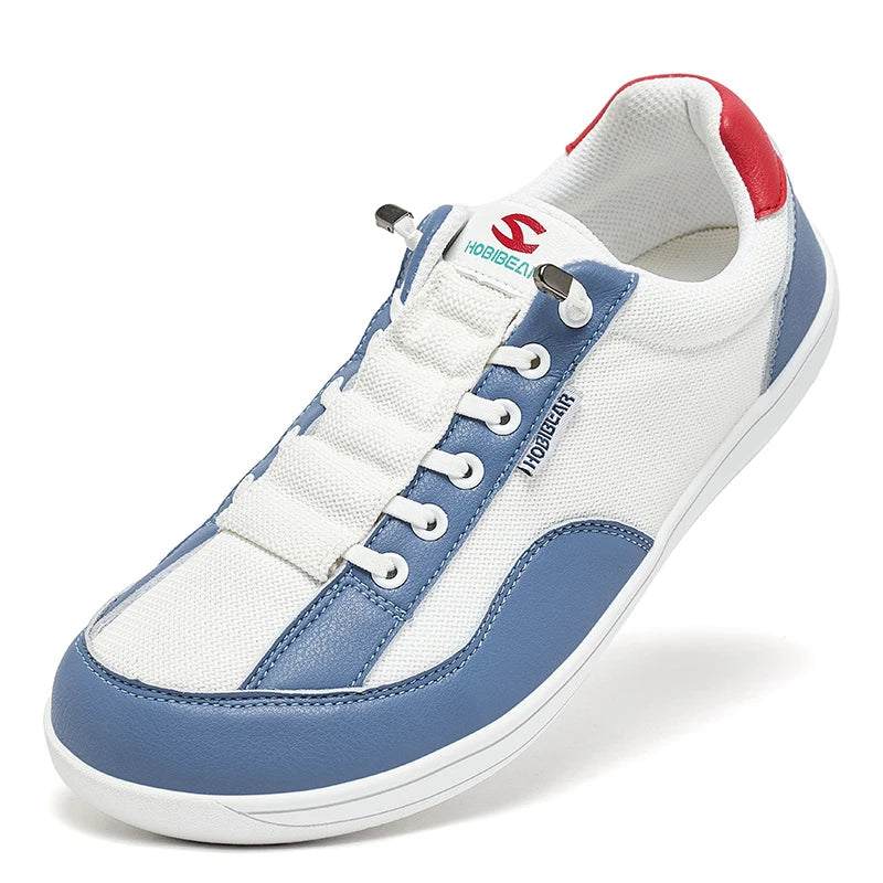 Wide-Toe-Box Barefoot Shoes Womens Mens Zero Drop Slip On Sneakers Minimalist Walking Shoes