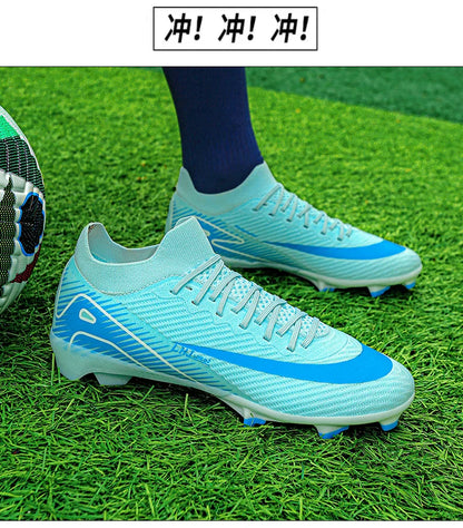 New Men's Soccer Shoes Cleats Sneakers Non-Slip Wholesale Football Boots Training FG Top Quality Drop Shipping Unisex Adult