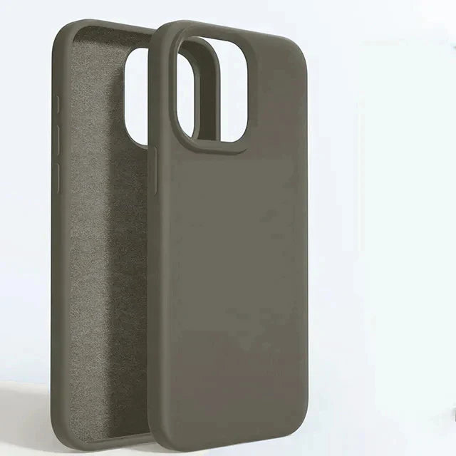 Luxury Liquid Silicone Phone Case For iPhone 15 13 12 11 14 Pro Max Bumper Cover 15 Plus Shockproof Protective Cases Accessories