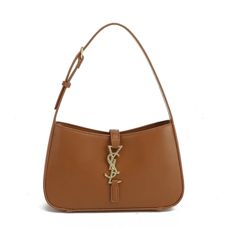 High-end small bag women's new Internet celebrity armpit bag versatile women's temperament baguette bag shoulder bag