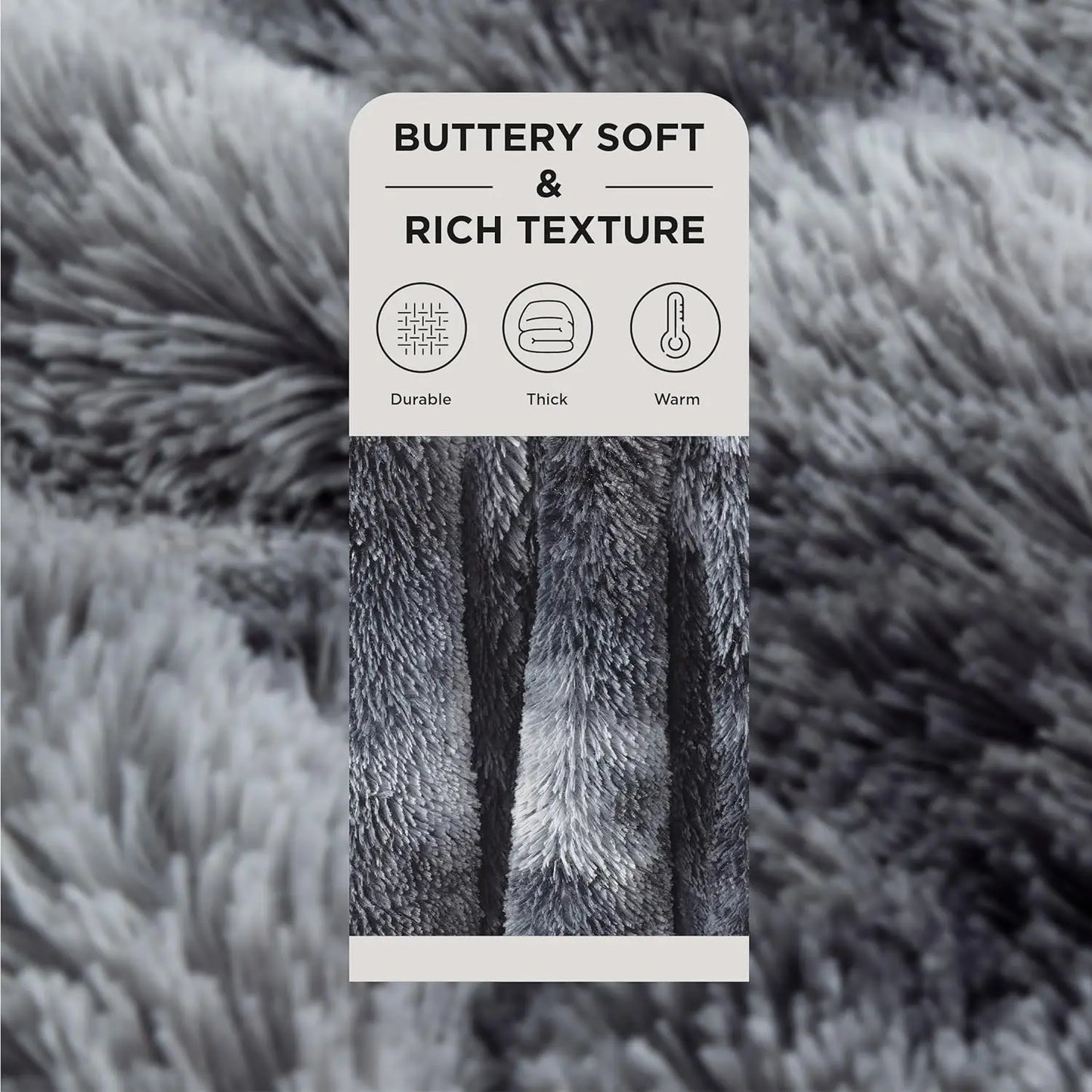 Fluffy Throw Blanket Gifts for Women Men Soft Fleece Sherpa Cozy Fuzzy Plush Warm Minky Thick Faux Fur Throw for Couch Bed