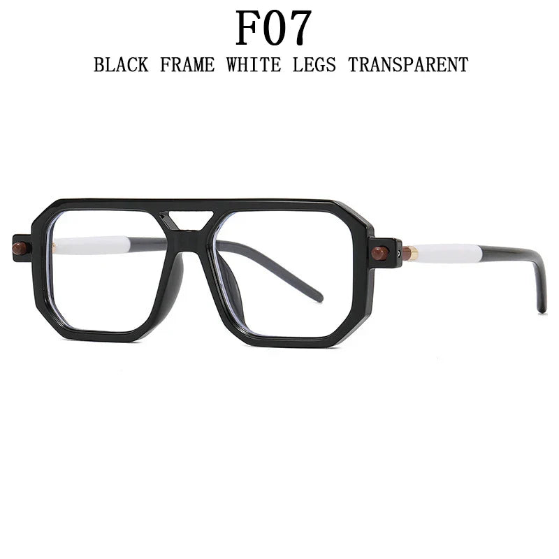 Sunglasses For Men Fashion Glasses Luxury Retro Blue Light Blocking Shades